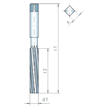 MAYKESTAG HAND REAMERS DIN 206 B | Reamers, Cutting Tools